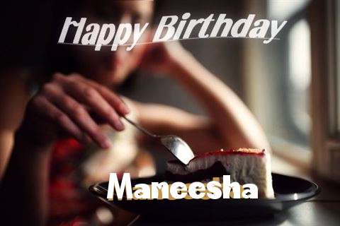 Happy Birthday Wishes for Maneesha