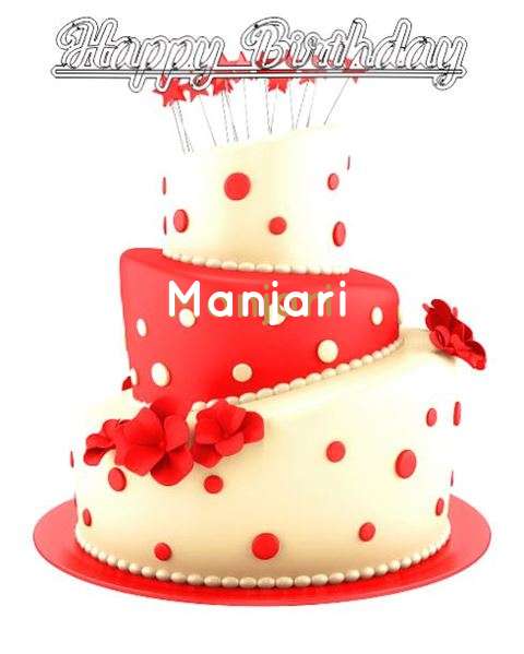 Happy Birthday Wishes for Manjari