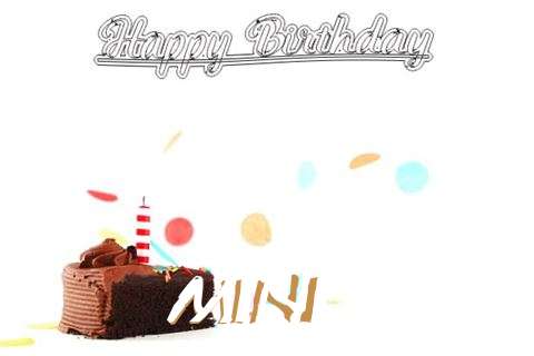 Happy Birthday Cake for Mini