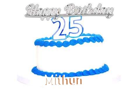 Happy Birthday Mithun Cake Image