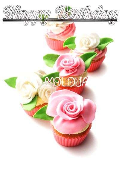 Happy Birthday Cake for Moloya