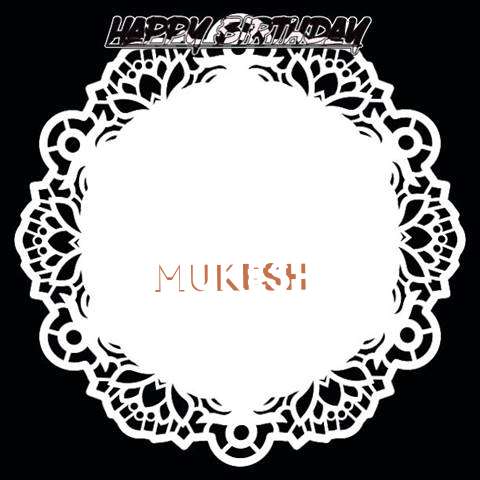 Happy Birthday Mukesh Cake Image