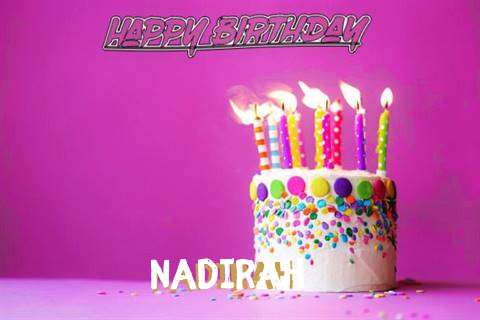 Birthday Wishes with Images of Nadirah