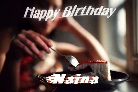 Happy Birthday Wishes for Naina