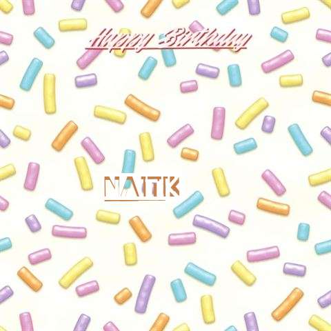 Birthday Images for Naitik