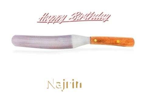 Birthday Wishes with Images of Najrin