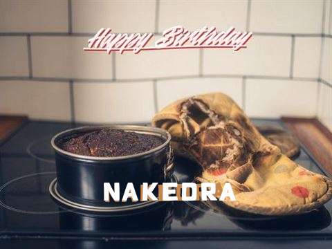 Happy Birthday Nakedra Cake Image