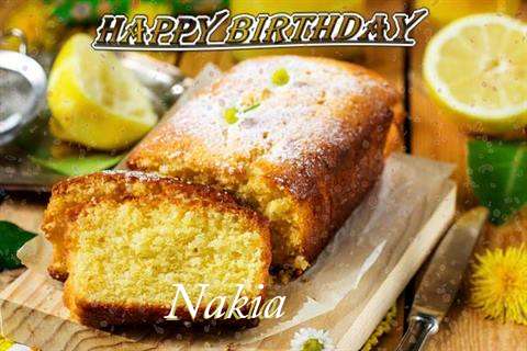 Happy Birthday Cake for Nakia