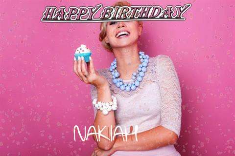 Happy Birthday Wishes for Nakiah