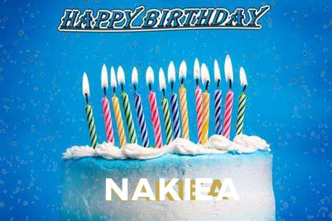 Happy Birthday Cake for Nakiea