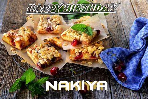 Happy Birthday Cake for Nakiya
