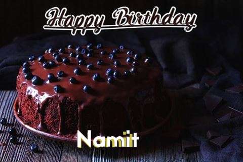 Happy Birthday Cake for Namit