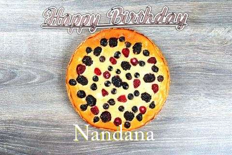 Happy Birthday Cake for Nandana