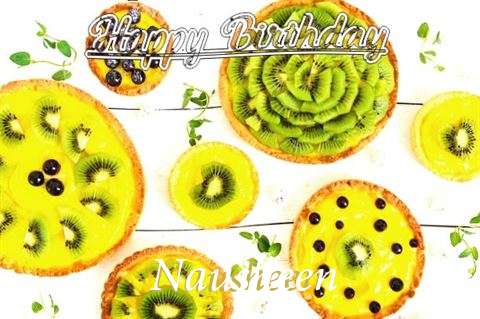 Happy Birthday Nausheen Cake Image