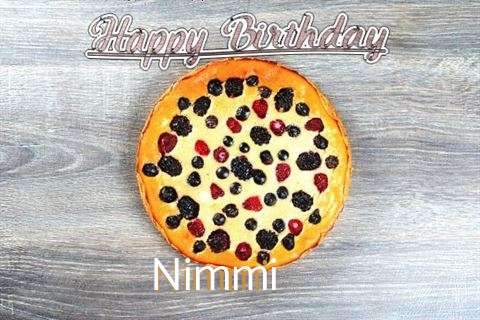 Happy Birthday Cake for Nimmi