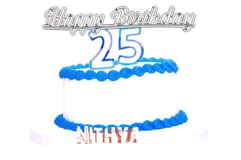 Happy Birthday Nithya Cake Image