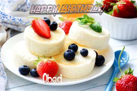 Happy Birthday Wishes for Obed