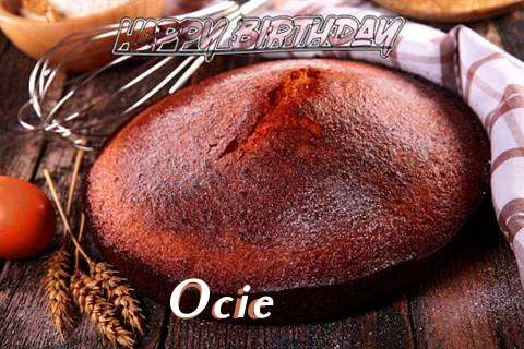 Happy Birthday Ocie Cake Image