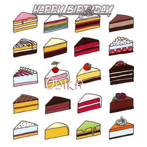 Happy Birthday Cake for Odika