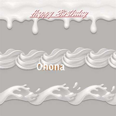 Birthday Wishes with Images of Ohona
