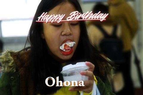 Ohona Birthday Celebration
