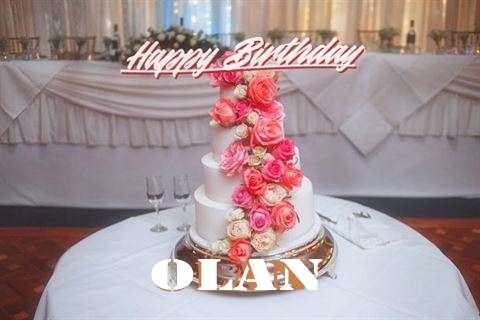 Birthday Wishes with Images of Olan