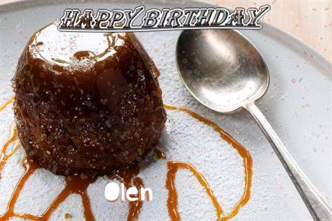 Happy Birthday Cake for Olen