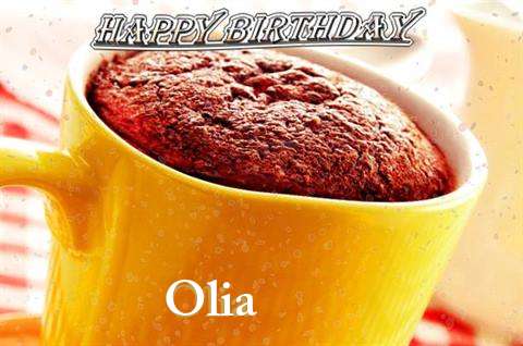 Birthday Wishes with Images of Olia