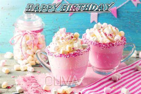 Birthday Wishes with Images of Oliva