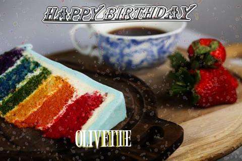Happy Birthday Wishes for Olivette