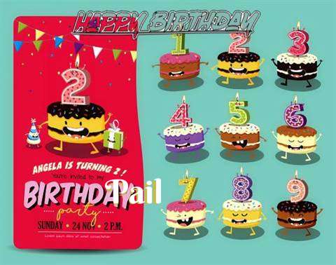 Happy Birthday Pail Cake Image