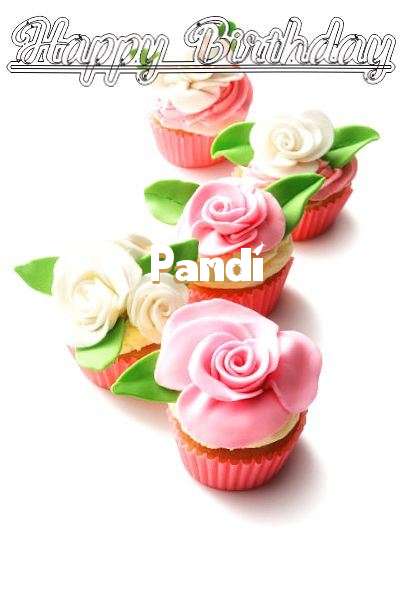 Happy Birthday Cake for Pandi