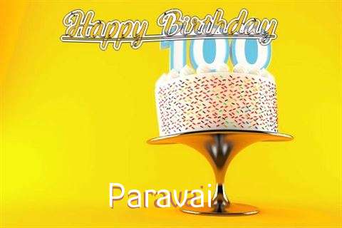 Happy Birthday Wishes for Paravai