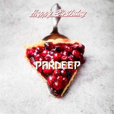 Birthday Wishes with Images of Pardeep