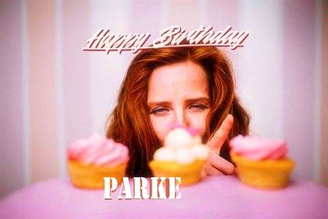 Happy Birthday Parke Cake Image