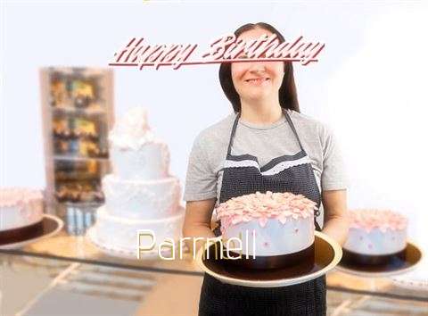 Happy Birthday Parrnell Cake Image