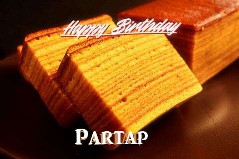 Happy Birthday Partap Cake Image