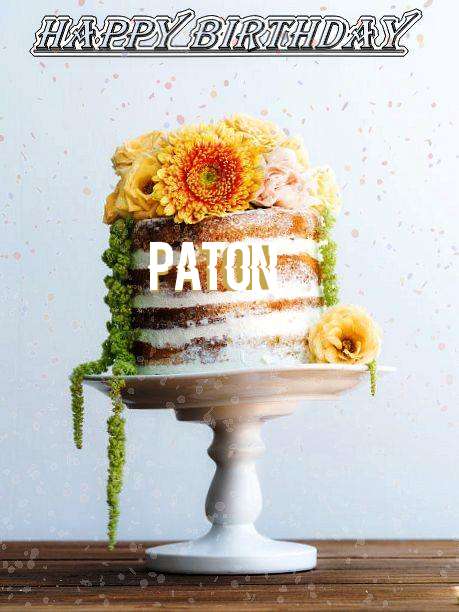 Paton Cakes