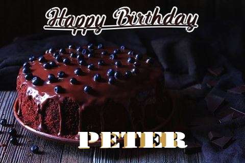 Happy Birthday Cake for Peter