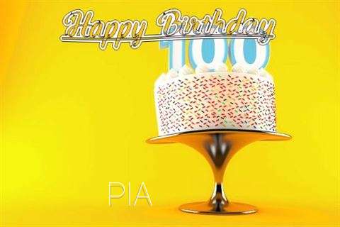Happy Birthday Wishes for Pia