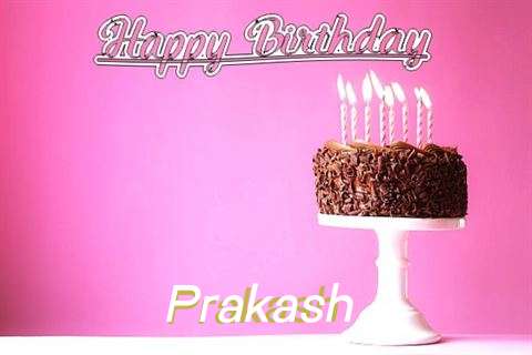 Happy Birthday Cake for Prakash