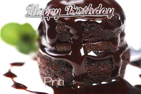 Birthday Wishes with Images of Priti