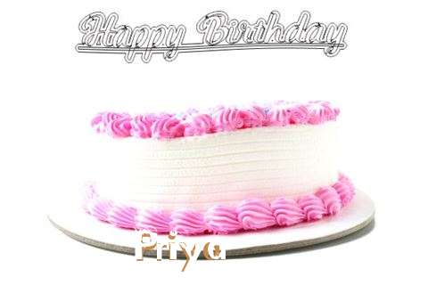 Happy Birthday Wishes for Priya