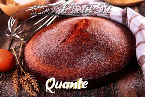 Happy Birthday Quante Cake Image
