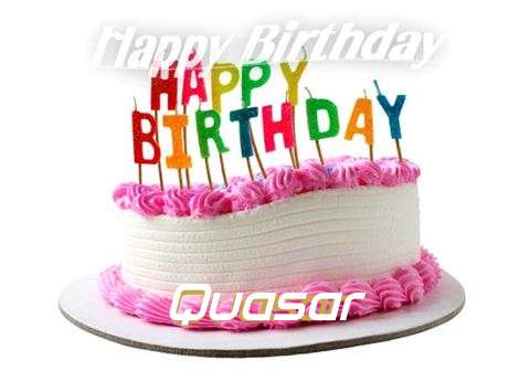 Happy Birthday Cake for Quasar