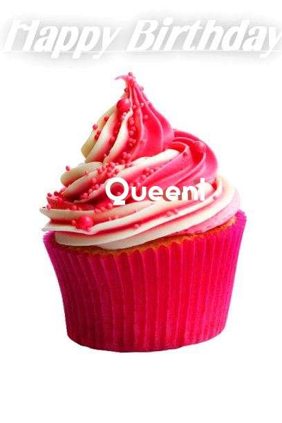 Happy Birthday Cake for Queeni
