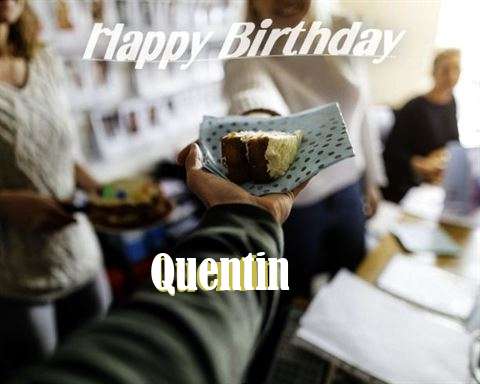 Birthday Wishes with Images of Quentin