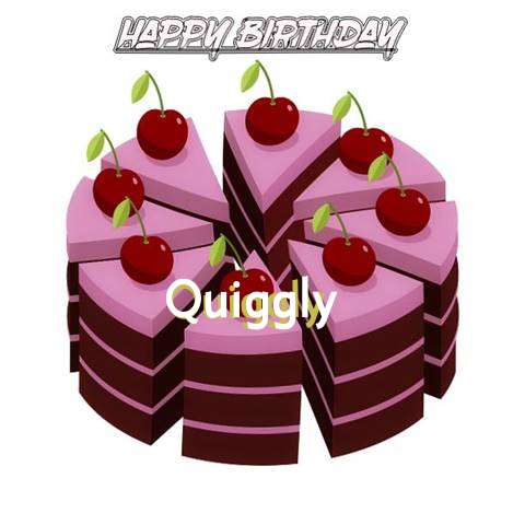 Happy Birthday Cake for Quiggly