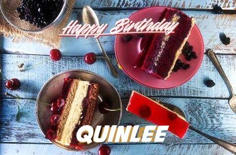 Happy Birthday Quinlee Cake Image