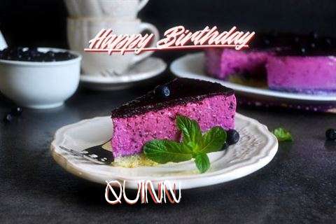 Happy Birthday Quinn Cake Image
